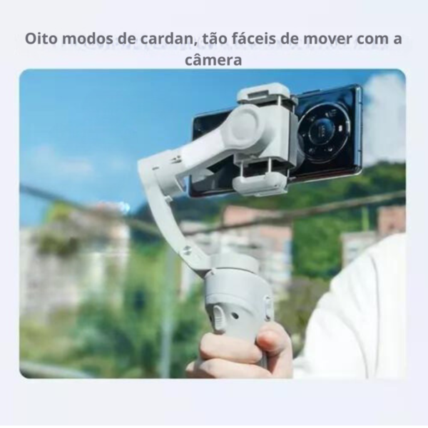 Estabilizador de Imagem Câmera Celular Gimbal Smartphone - Image 5